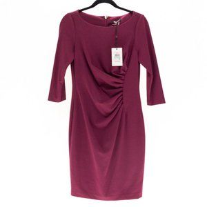DKNY Sheath Dress with side ruching